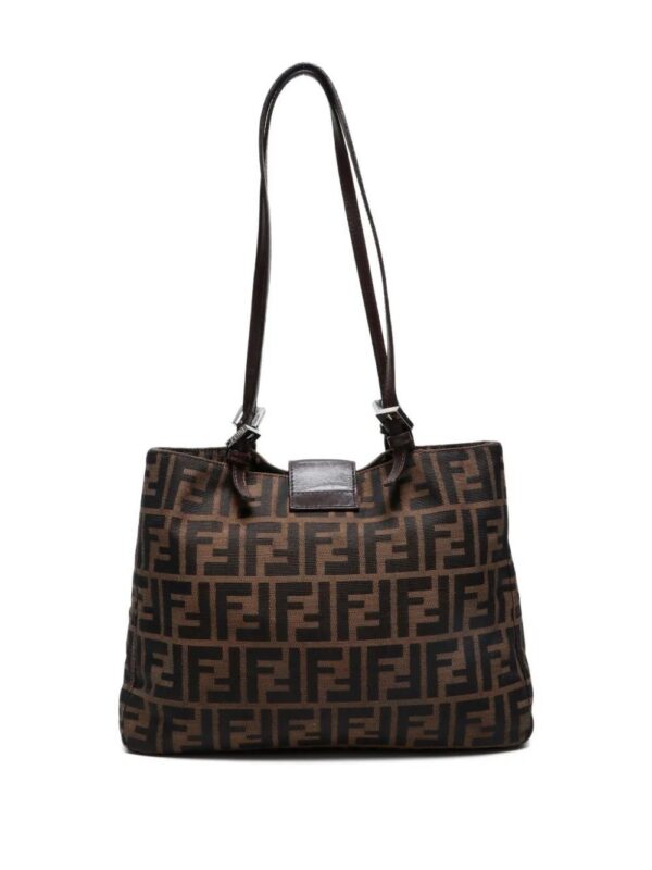Fendi -2000s Zucca shoulder bag