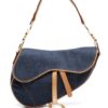 Christian Dior -2015s denim Saddle bag