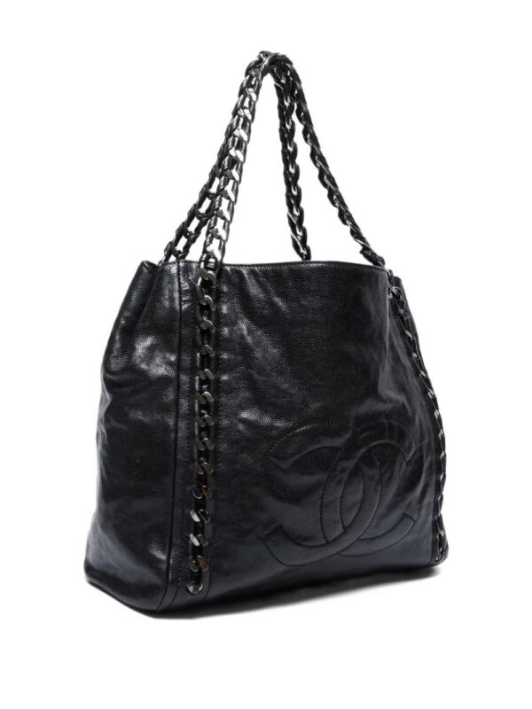 CHANEL - chain leather shoulder bag