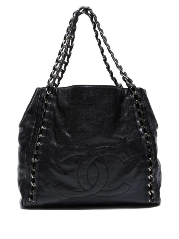 CHANEL - chain leather shoulder bag