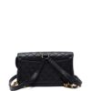 CHANEL quilted flap backpack