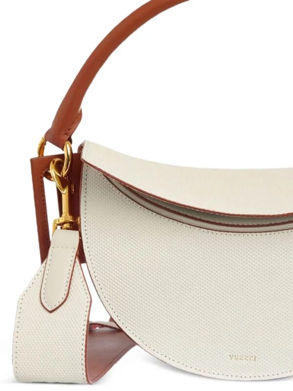 Yuzefi Dip embossed shoulder bag