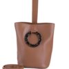 31577556_60976326_1000.jpg Nico Giani large Aurora ring-detail leather bucket bag