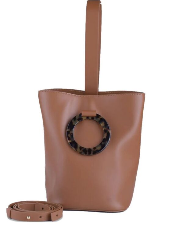 31577556_60976326_1000.jpg Nico Giani large Aurora ring-detail leather bucket bag