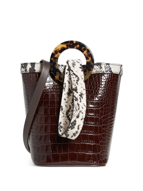 31578301_60999131_1000_80766a13-cd0b-49d4-bfe5-41d9808d0d7a.jpg Nico Giani Aurora crocodile-effect snake-detail bucket bag