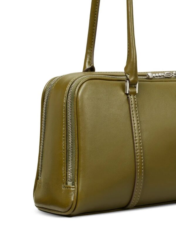 Tory Burch small Marshmallow leather zip-top bag