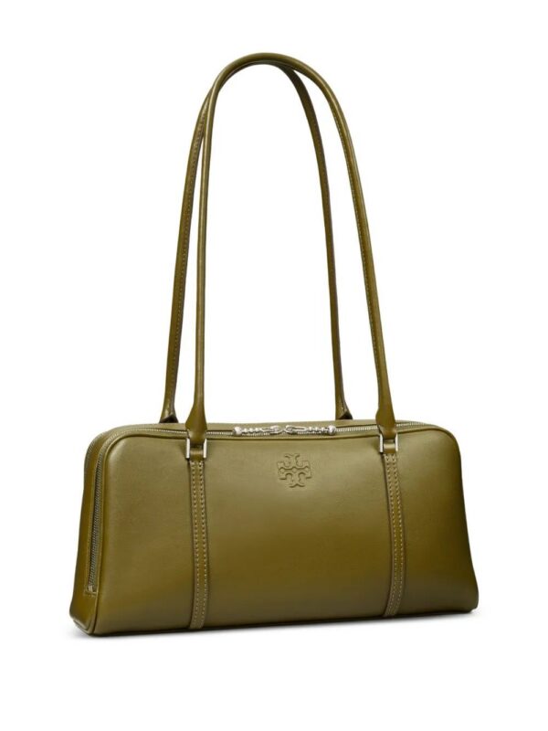 Tory Burch small Marshmallow leather zip-top bag