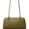 Tory Burch small Marshmallow leather zip-top bag
