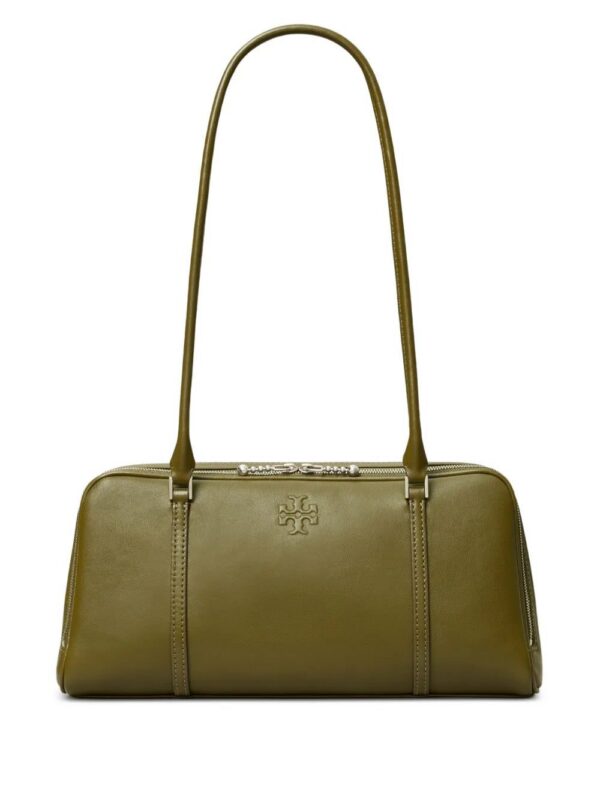 Tory Burch small Marshmallow leather zip-top bag