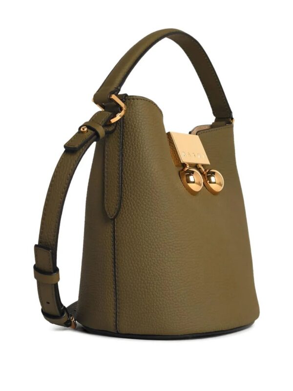 Marni Trunkaroo leather bucket bag