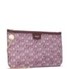 Moreau Marina printed-canvas clutch bag