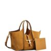 Tod's mini Timeless T-buckle suede tote bag