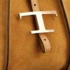 Tod's mini Timeless T-buckle suede tote bag