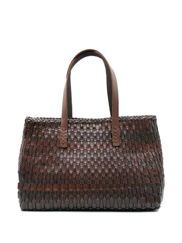 DRAGON DIFFUSION Salvage woven leather shoulder bag