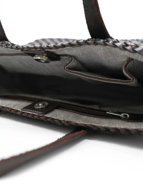 DRAGON DIFFUSION Salvage woven leather shoulder bag
