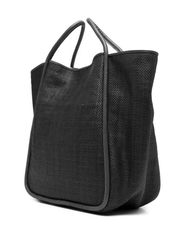 DRAGON DIFFUSION Ana woven leather tote bag