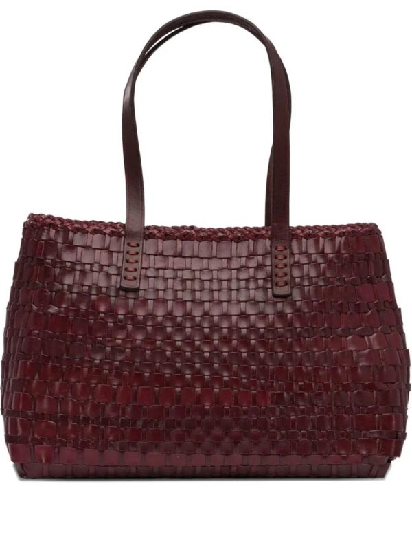 31600148_60964074_1000.jpg DRAGON DIFFUSION Salvage woven calf leather tote bag