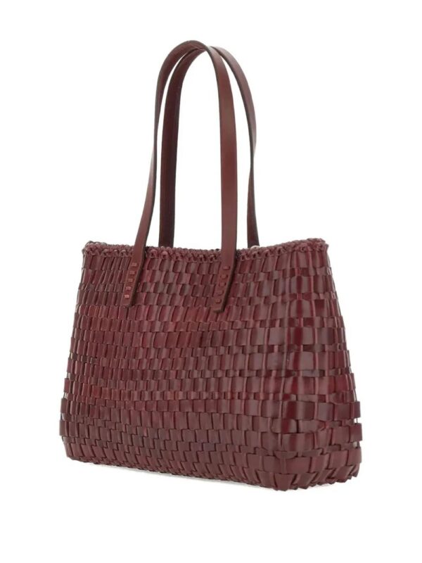 31600148_60964110_1000.jpg DRAGON DIFFUSION Salvage woven calf leather tote bag
