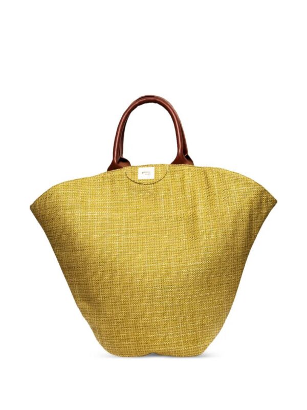 Gabriel for Sach leather-handle cotton tote bag