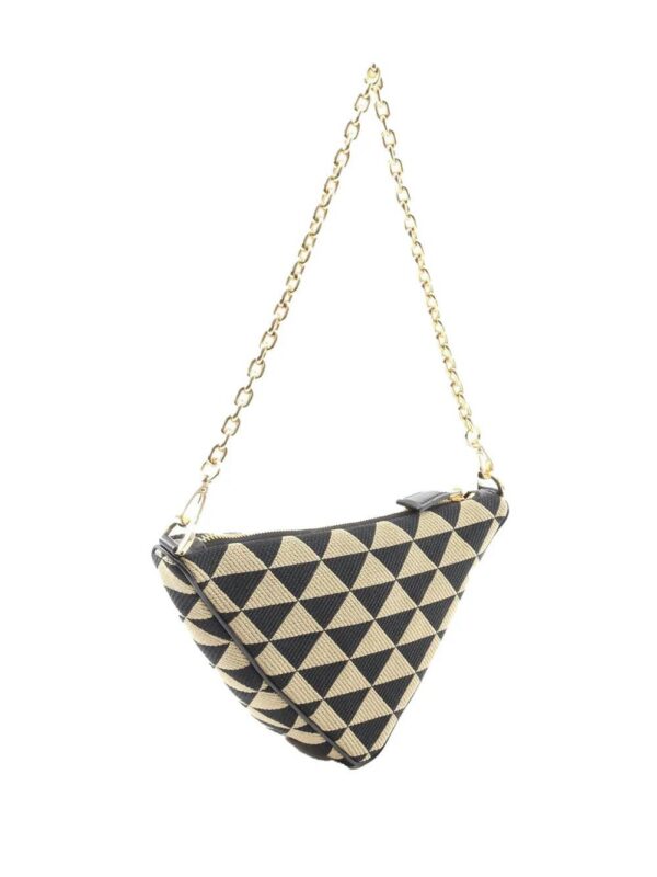 31605372_60933878_1000.jpg Prada - Mini Triangolo Jacquard Triangle Symbole satchel