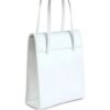 Blame Lilac Frita double-handle flap handbag