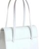 Blame Lilac Frita double-handle flap handbag