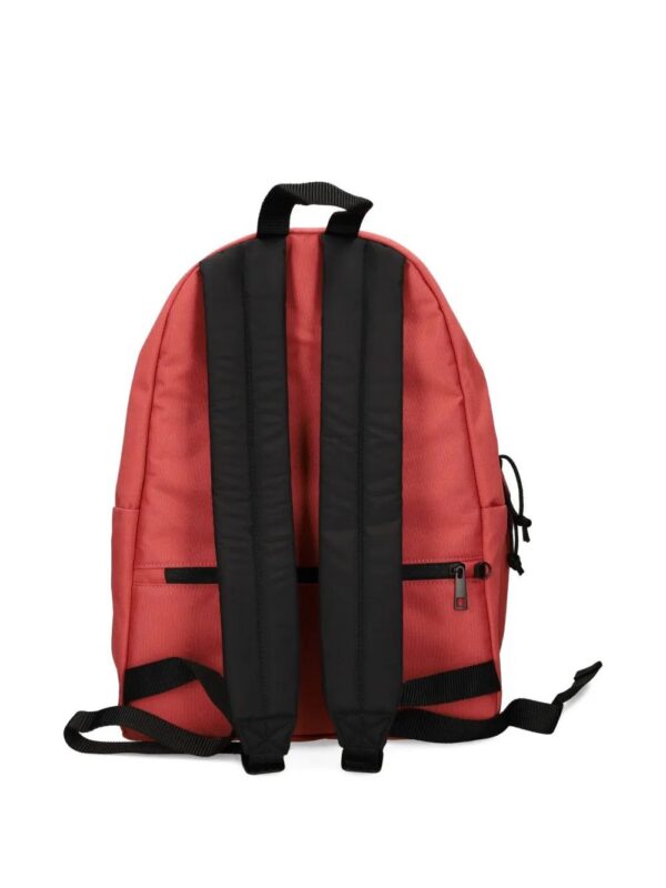 Lacoste logo-plaque drawstring backpack
