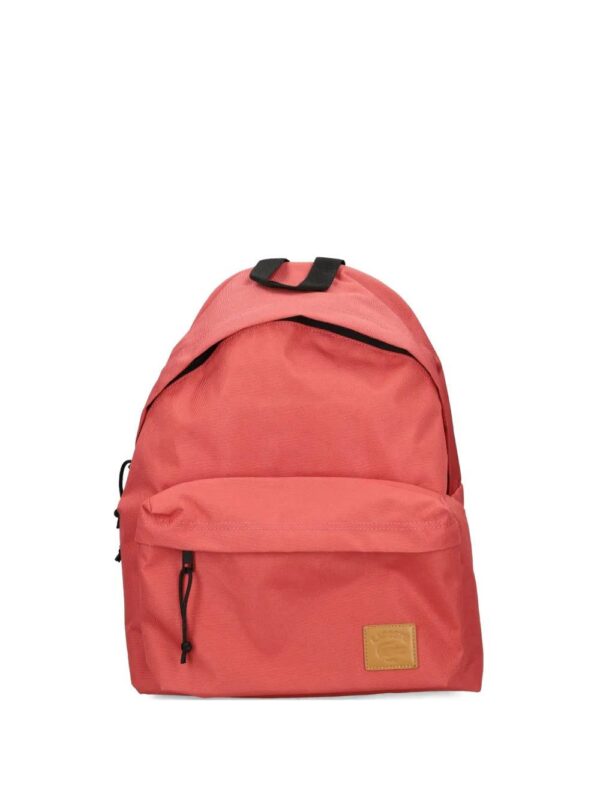 Lacoste logo-plaque drawstring backpack