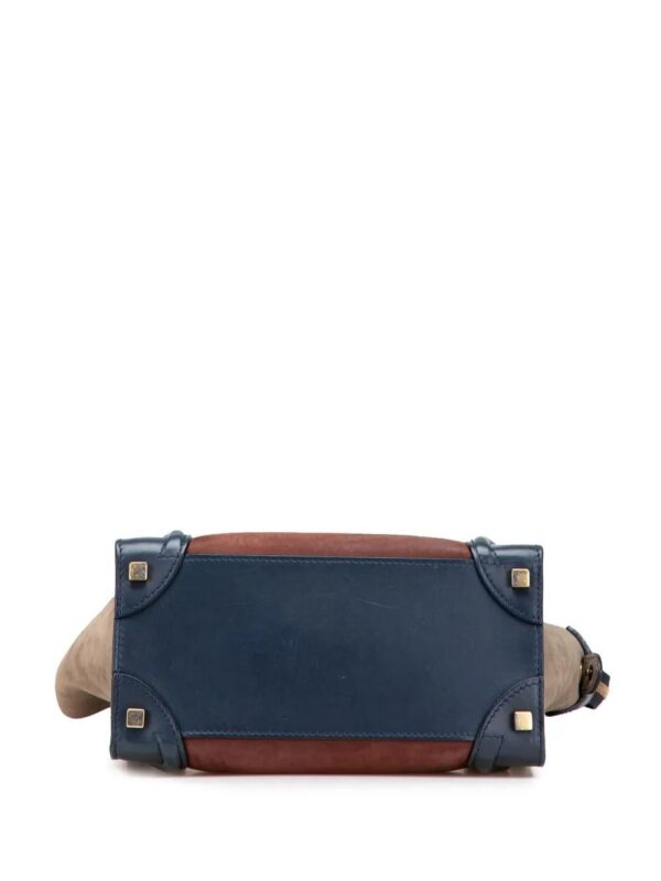 31606880_60934220_1000.jpg Céline Micro Suede Tricolor Luggage tote bag