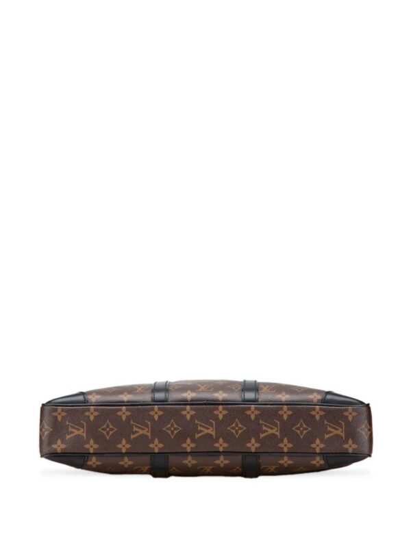 Louis Vuitton Monogram Macassar Porte-Documents Voyage GM business bag