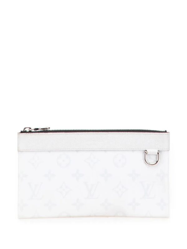 Louis Vuitton Monogram Taigarama Pochette Discovery PM clutch bag