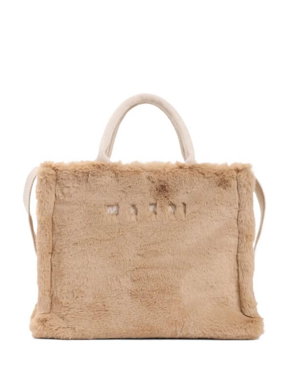 31607908_60993432_1000.jpg Marni faux-fur top-handle tote bag