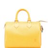 Louis Vuitton Epi Speedy 25 boston bag