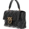 PINKO medium Love embossed tote bag