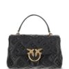 PINKO medium Love embossed tote bag