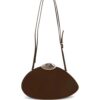 Benedetta Bruzziches leather clasp-closure shoulder bag