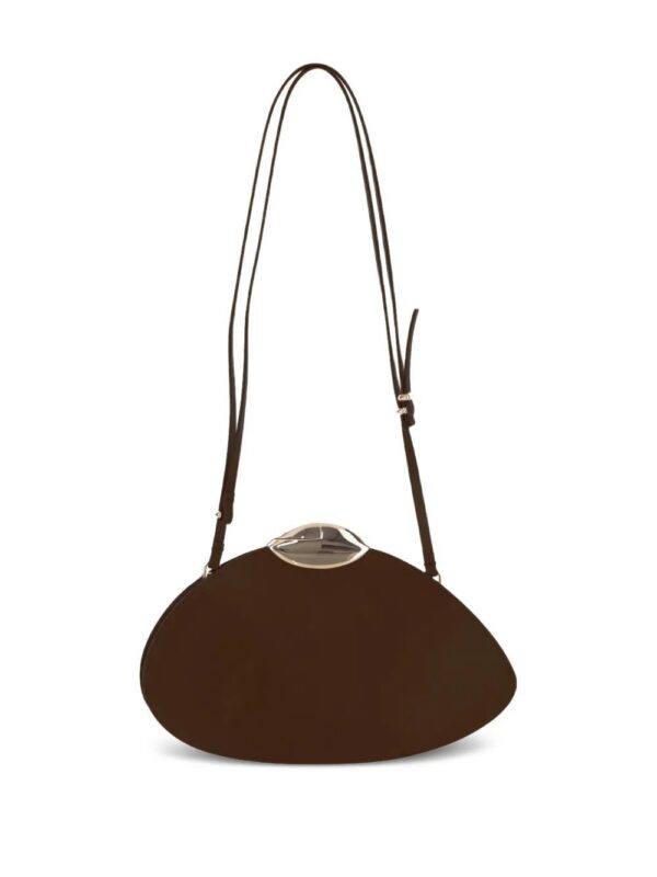 Benedetta Bruzziches leather clasp-closure shoulder bag