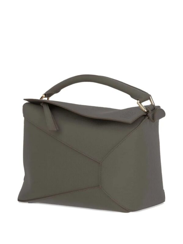 LOEWE mini embossed-logo top-handle tote bag