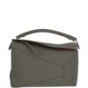 LOEWE mini embossed-logo top-handle tote bag