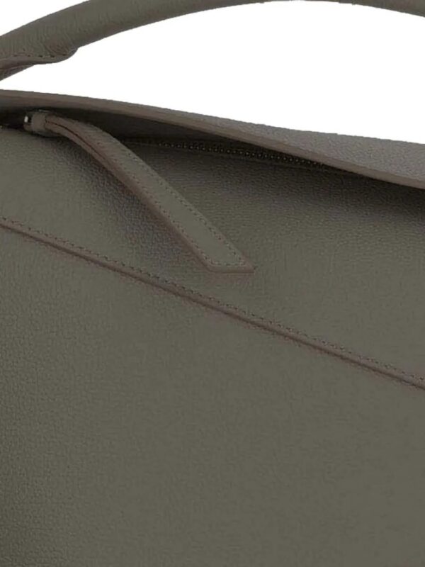 LOEWE mini embossed-logo top-handle tote bag