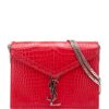 31639571_60933635_1000.jpg Saint Laurent Croc Embossed Leather Monogram Cassandra Clasp Bag crossbody bag