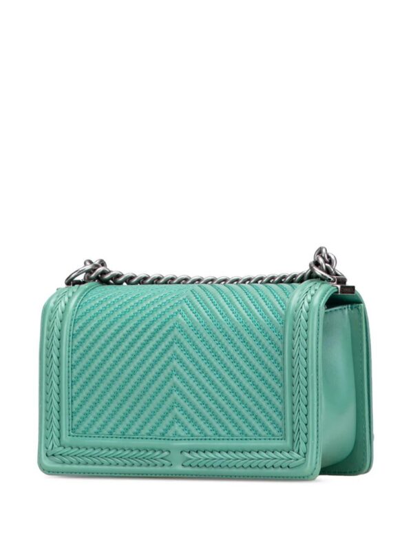 31639806_60933848_1000.jpg CHANEL - New Medium Braided Chevron Lambskin Boy Flap crossbody bag