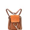 Chloé Mini Calfskin and Suede Faye backpack