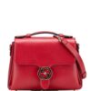 Gucci - Small Dollar Calf Interlocking G satchel