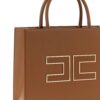 Elisabetta Franchi logo-plaque tote bag