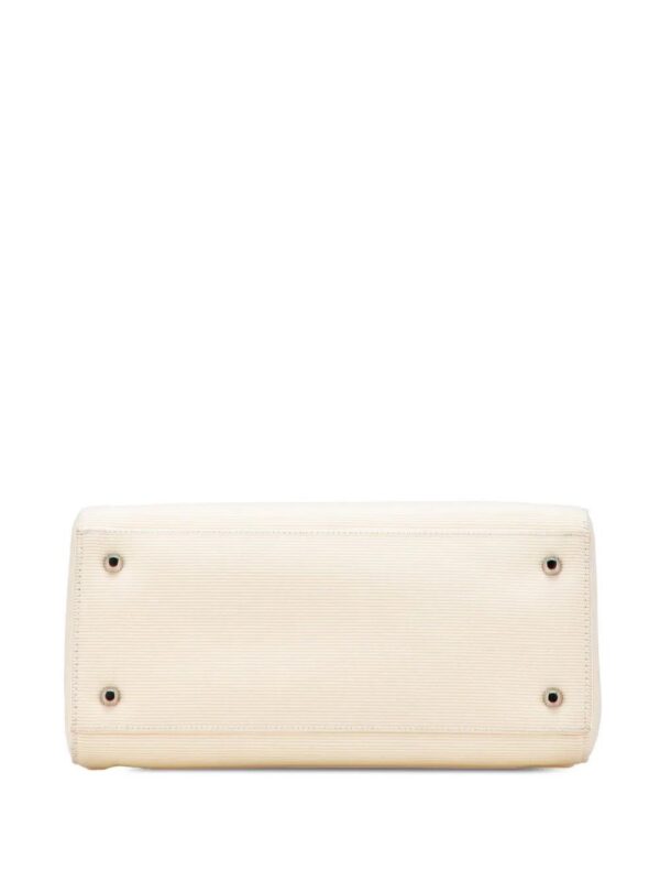 Christian Dior Medium Canvas Lady Dior satchel