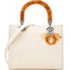 Christian Dior Medium Canvas Lady Dior satchel