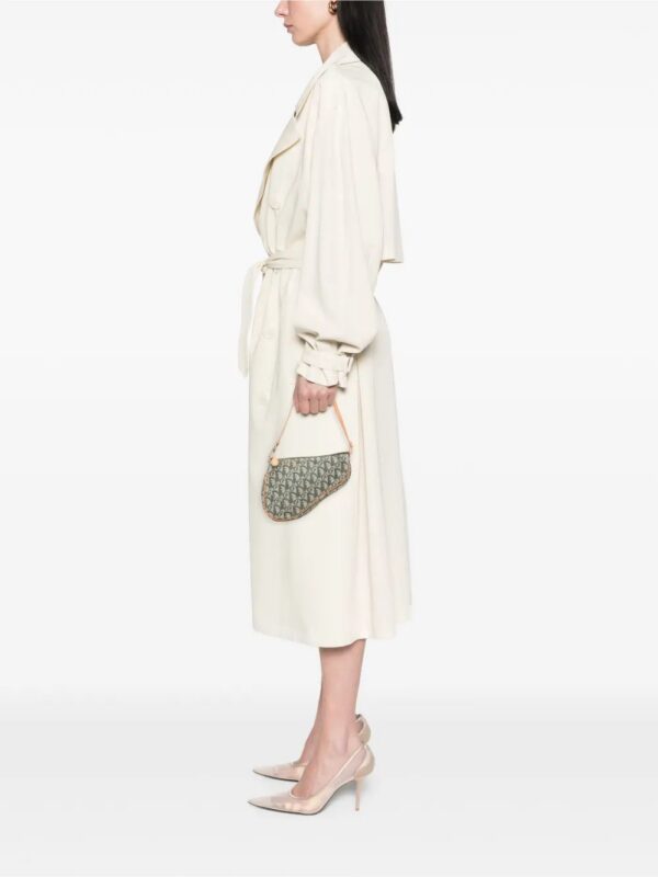 31642534_60966097_1000_57963789-ba37-4e1f-ab62-5386b388c547.jpg Christian Dior Mini Diorissimo Canvas Saddle Pochette shoulder bag