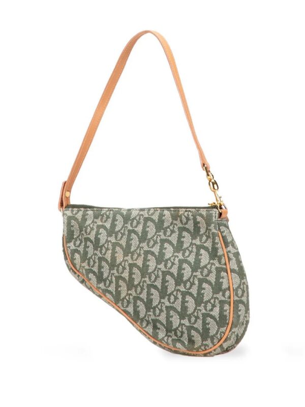 31642534_60966489_1000_d92b1243-d23f-4289-8a33-df440a59ff84.jpg Christian Dior Mini Diorissimo Canvas Saddle Pochette shoulder bag