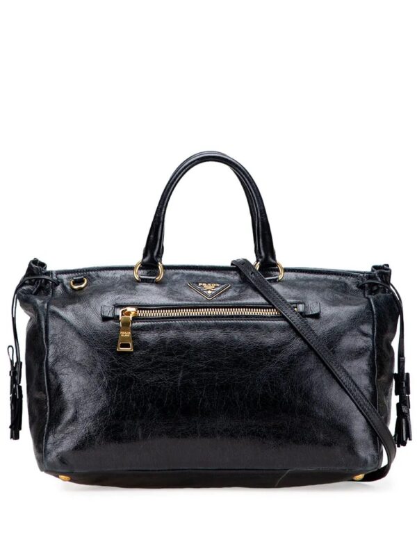 Prada - Vitello Shine satchel